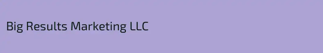 Big Results Marketing LLC